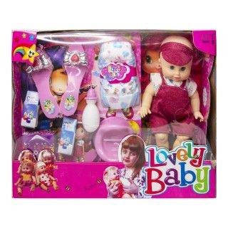 عروسک جیشی مدل lovely baby | شهر اسباب بازی