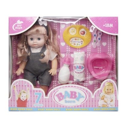 عروسک بیبی بورن 7 کاره baby born 699--12 | شهر اسباب بازی
