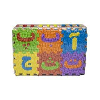 پازل جورچین الفبای فارسی واعدادفومی | شهر اسباب بازی