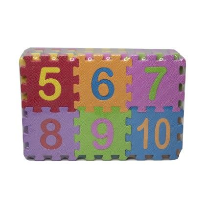 پازل جورچین اعداد انگلیسی | شهر اسباب بازی