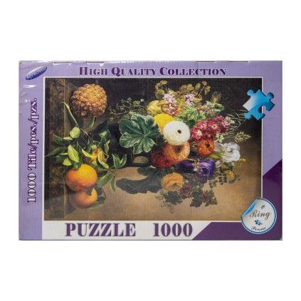 پازل 1000 تکه طرح گل و میوه | شهر اسباب بازی