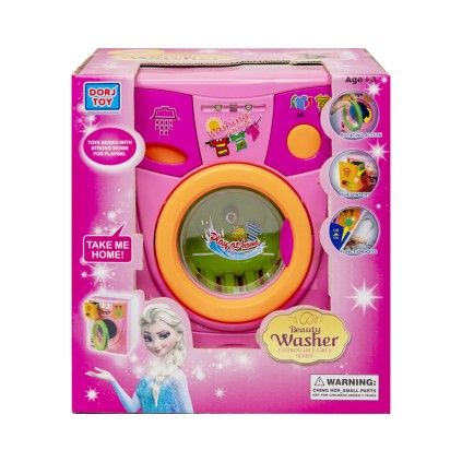 ماشین لباسشویی دورج توی باطری خور و چراغ دار53055 | شهر اسباب بازی