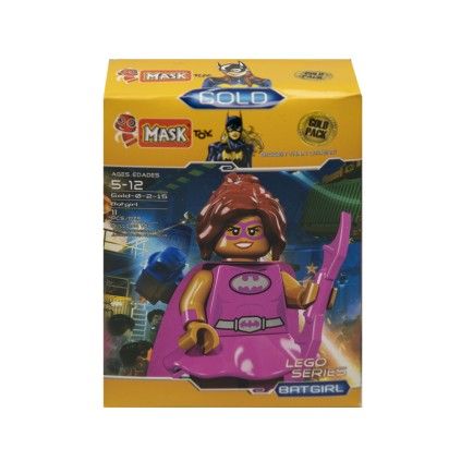 لگو شخصیت کارتونی بتگرل(ماسک) batgirl 1988 | شهر اسباب بازی