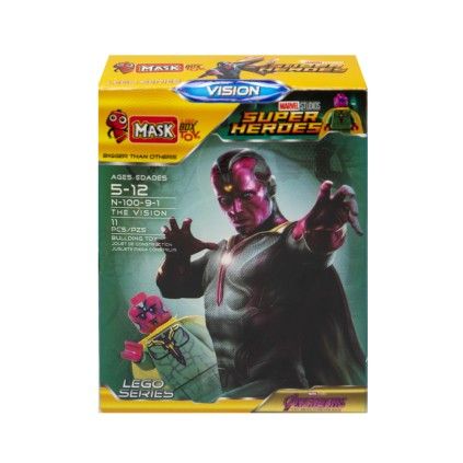 لگو شخصیت کارتونی اونجرز (ماسک) 1988avengers | شهر اسباب بازی