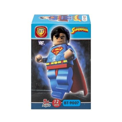 بسته لگو 10 تکه bt شخصیت سوپرمن 9007super man | شهر اسباب بازی