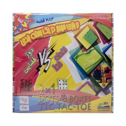 مجموعه بازی دوز فضایی و نقطه خط در یک بسته | شهر اسباب بازی