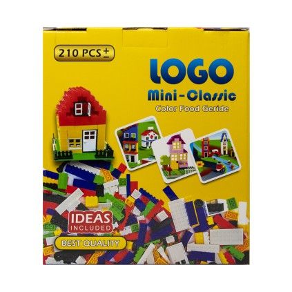 بسته لگو 210 تکه کلاسیک mini classic | شهر اسباب بازی