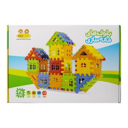 لگو بسته 48 تکه بلوک های خانه سازی | شهر اسباب بازی