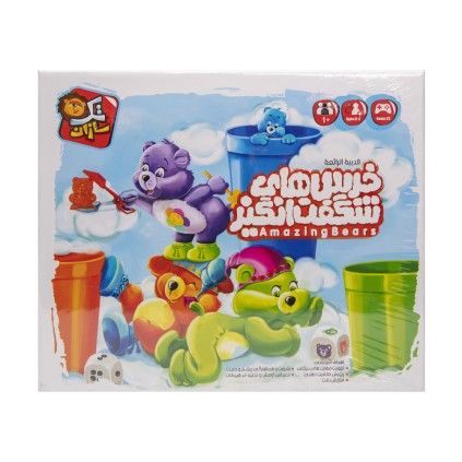 بازی فکری و آموزشی خرس های شگفت انگیز تک سازان | شهر اسباب بازی