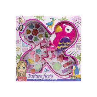 پالت وسایل آرایشی کودک فستیوال مد (طوطی) 3328 fashion fiesta  | شهر اسباب بازی