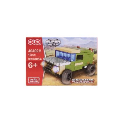 لگو 42 تکه ساختنی جیپ جنگی 40402 super sentai | شهر اسباب بازی