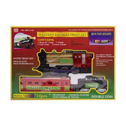 ست قطار کلاسیک وسترن 70199 western express train | شهر اسباب بازی