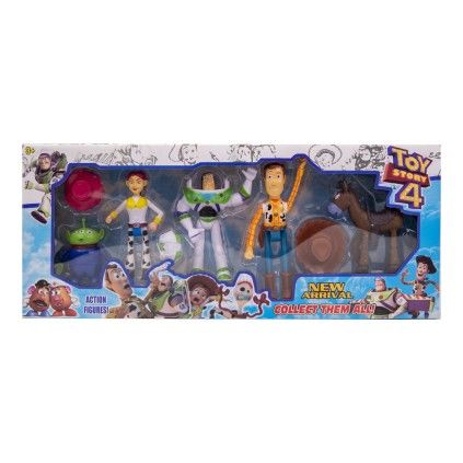 ست شخصیت فیگور داستان اسباب بازی 4 toy story5829 | شهر اسباب بازی