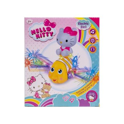 ماهی موزیکال هلو کیتی 143 hello kitty | شهر اسباب بازی