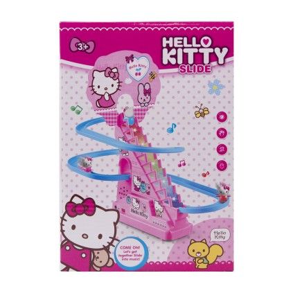 پله سرسره موزیکال هلوکیتی 668 hello kitty slide | شهر اسباب بازی