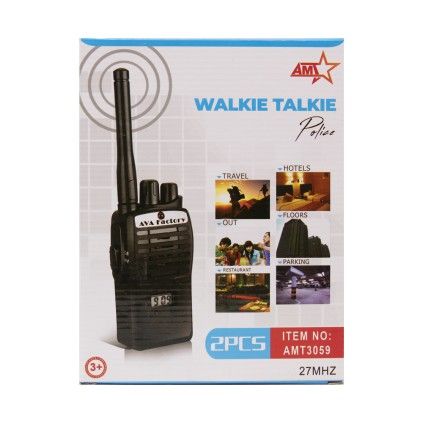 ست بیسیم پلیس واکی تاکی3059 walkie talkie | شهر اسباب بازی