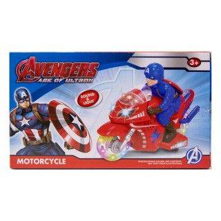 موتور چراغدار و موزیکال اونجرز 009 avenjers motorcycle | شهر اسباب بازی