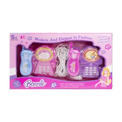 ست تلفن رومیزی بانی 6688 Bonnie  | شهر اسباب بازی