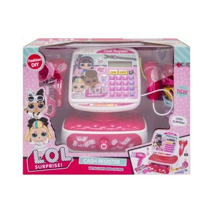 صندوق فروشگاهی موزیکال و چراغدار 2303 lol cash register | شهر اسباب بازی