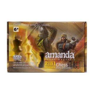 شطرنج و مارپله مغناطیسی chess & snake and ladder | شهر اسباب بازی