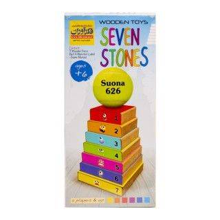 هفت سنگ چوبی فکرآوران 1031 | شهر اسباب بازی