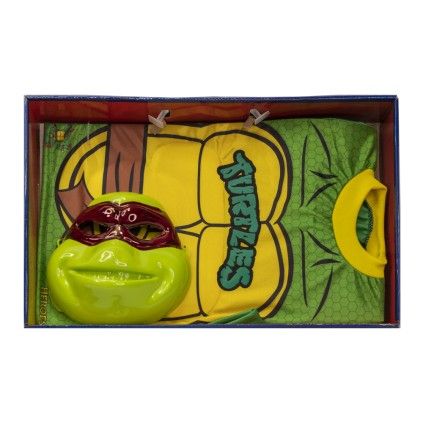 لباس لاک پشت نینجا جعبه ای سن 4تا6 سال | شهر اسباب بازی