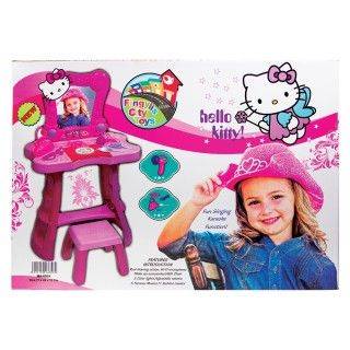 میز آرایشی پایه دار فینگیلی ها به همراه لوازم و صندلی مدل 6532 kitty | شهر اسباب بازی