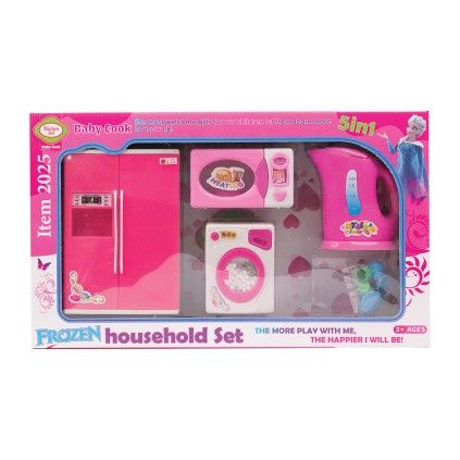 ست لوازم آشپزخانه طرح فروزن 2025 household set | شهر اسباب بازی