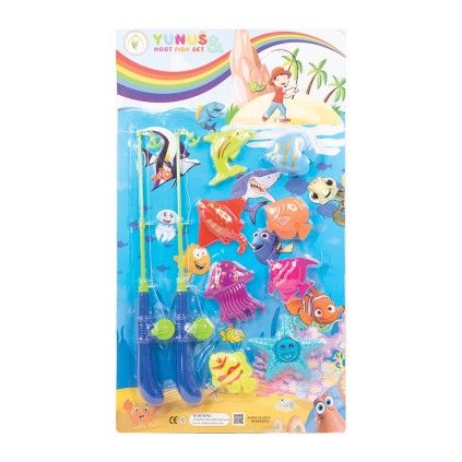 ست بزرگ لوازم ماهیگیری 2 قلاب 8ماهی 62322/1 | شهر اسباب بازی