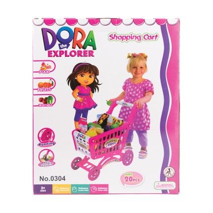 سبد خرید فروشگاهی چرخدار 20 تکه 0304 | شهر اسباب بازی