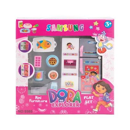 یخچال فریزر سامسونگ مدل دورا dora به همراه وسایل اضافی 8585 | شهر اسباب بازی