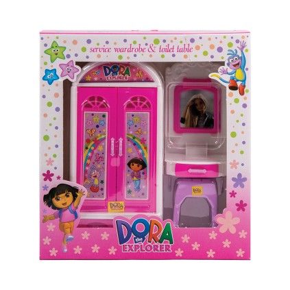 ست میزآرایشی و کمد لباس دورا 5050 dora | شهر اسباب بازی