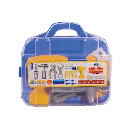 کیف آچار و ابزار مکانیکی آقای مکانیک25تیکه mr mechanic | شهر اسباب بازی