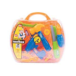 کیف آچار و ابزار کریستال crystal toolbox | شهر اسباب بازی