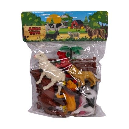 بسته حیوانات باغ وحش وحشی جنگل 5 عددی | شهر اسباب بازی