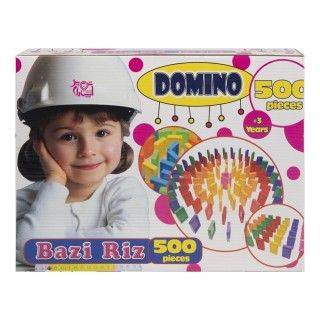 دومینو 500 تکه بازی ریز domino bazi riz | شهر اسباب بازی
