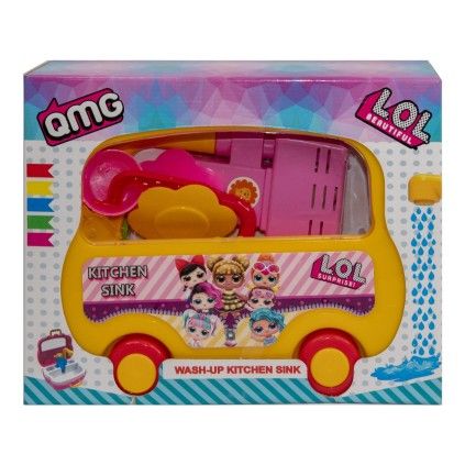 سینک ظرفشویی و ظروف lol | شهر اسباب بازی