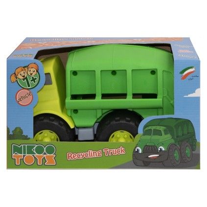 ماشین کامیون زباله جنس پلاستیک نشکن نیکو تویز | شهر اسباب بازی