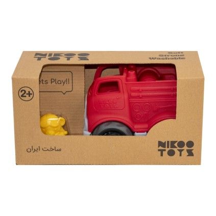 ماشین کامیون آتش نشانی جنس پلاستیک نشکن نیکو تویز | شهر اسباب بازی
