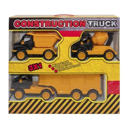 ماشین خودروهای راه سازی 3 عددی | شهر اسباب بازی