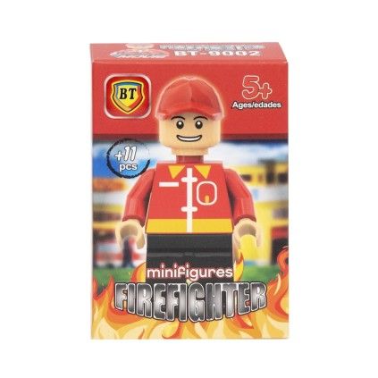 بسته لگو 11 تکه bt مدل 9002 firefighter | شهر اسباب بازی