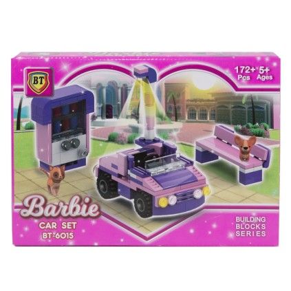 بسته لگو 172تکه کافی شاپ باربی 6015 | شهر اسباب بازی