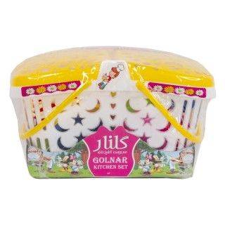 سبد پیک نیک آشپزخانه گلنار | شهر اسباب بازی