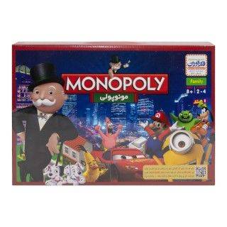 بازی 2 تا 4 نفره مونوپولی monopoly فکرآوران | شهر اسباب بازی
