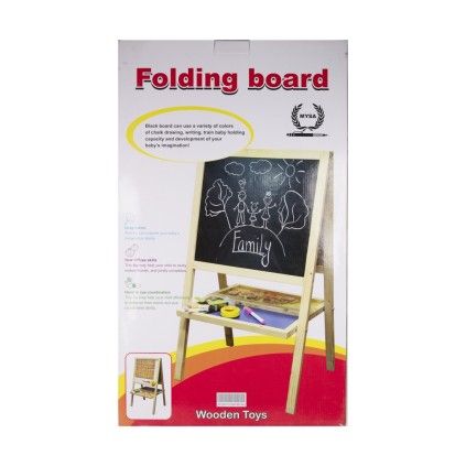 تخته سیاه پایه دار آموزشی04608 foalding board | شهر اسباب بازی