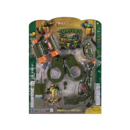 تفنگ وسایل کماندو لاکپشت های نینجا 34380turtles | شهر اسباب بازی