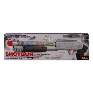 تفنگ موزیکال و چراغدار شات گان 8211 shot gun | شهر اسباب بازی