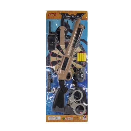 تفنگ وینچستر و دستبند و نارنجک 008 batman  | شهر اسباب بازی