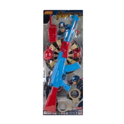 تفنگ کلاشینکف و دستبند و نارنجک avengers007 | شهر اسباب بازی