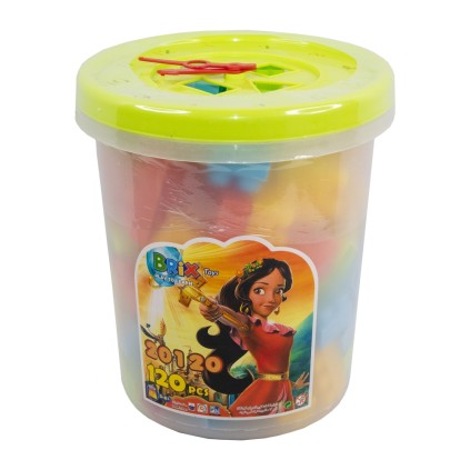 لگو خانه سازی سطلی 120 تکه brix 20120 | شهر اسباب بازی